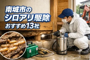 南城市のシロアリ駆除