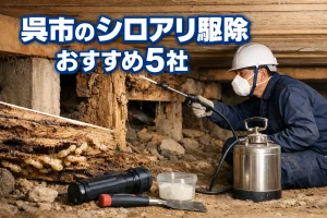 呉市のシロアリ駆除